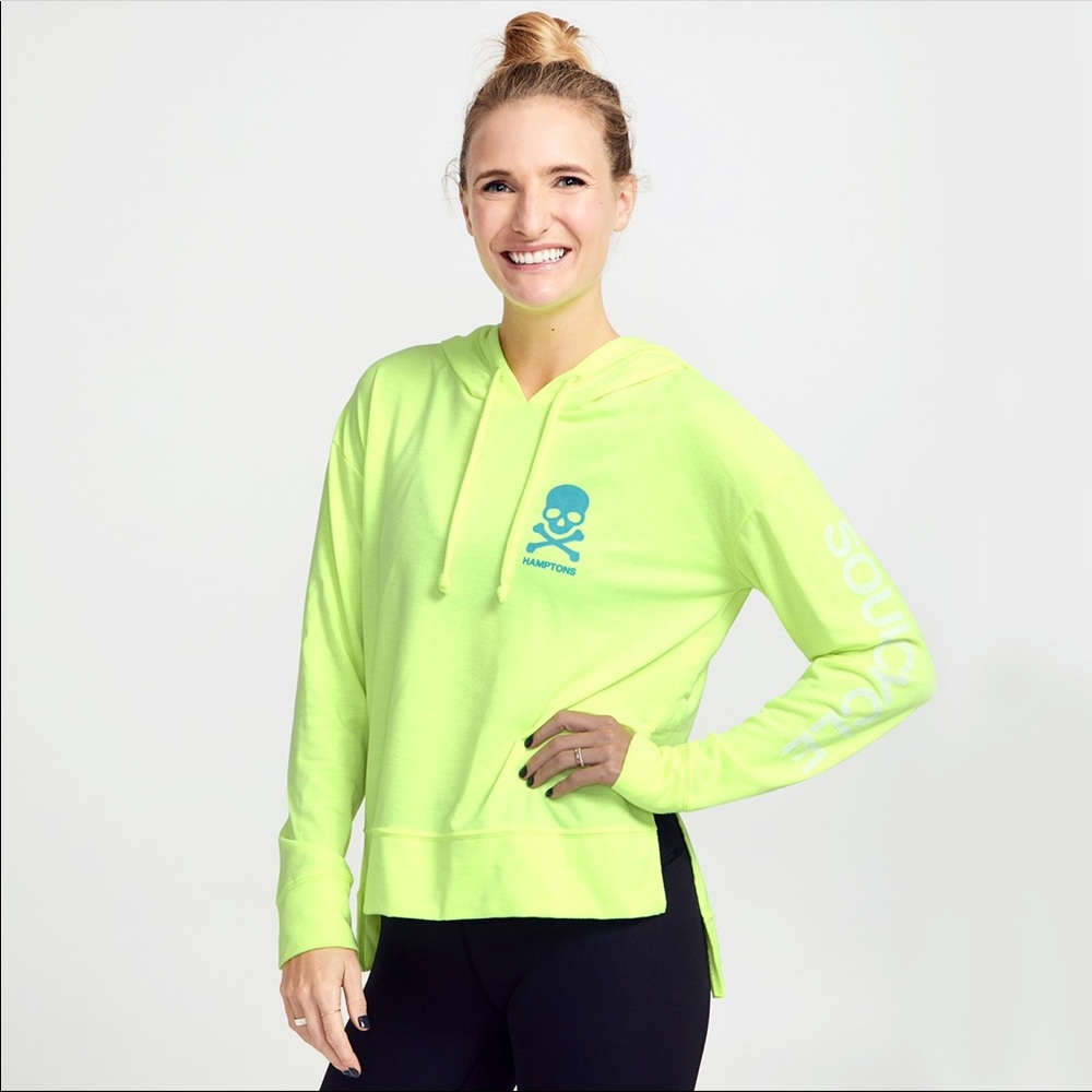 SoulCycle Sunny Lime Hamptons Hoodie